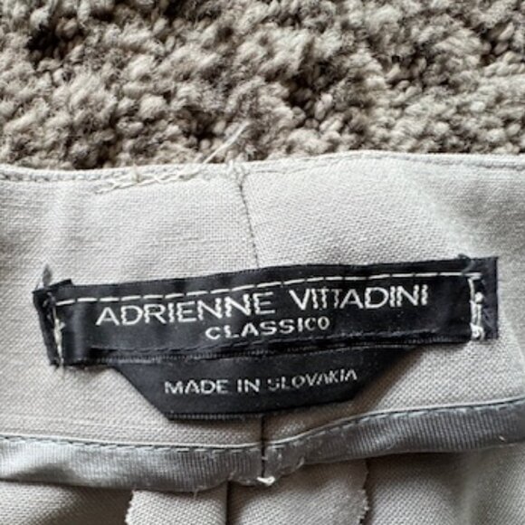 Adrienne Vittadini light grey pants suit for Women size 8 - Picture 4 of 8